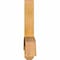 Ekena Millwork Bellingham Rough Sawn Timber Gable Bracket, Western Red Cedar, 60"W x 22"H x 4"D x 4"F, 9/12 Pitch GBW060X22X0404BEL00RWR - alternate 5